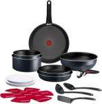 Tefal Set de Vase Tefal Ingenio Enjoy 17 piese, Antiaderent, Usor, Negru (L7239502)