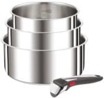 Tefal Set 4 Oale Tefal Ingenio Preference On, 161820 cm, Inductie, Design Compact (L898S3)