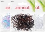 ZANSOT 3× mini hajgumi, 300 db, többszínű 1