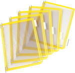 Tarifold Buzunare prezentare pentru display, A4, (10 buc/set), rama metalica, TARIFOLD - galben (TAR-114004)