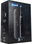 Oral-B Periuta de dinti electrica cu incarcator iOSense, Tehnologie Magnetica si Micro-Vibratii, Inteligenta artificiala, Display led, Senzor de presiune Smart, 7 moduri, 1 capat, Suport reze (996402) Periuta de dinti electrica