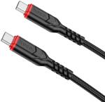 hoco. X59 Victory încărcător cablu de date Tip C - Tip C PD QC 3A 60W 1 m negru
