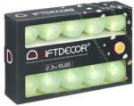  Гирлянд Giftdecor, с 10 LED топки, за външна употреба, мента (2123050011)