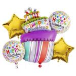 JUNIOR Balon aniversar JUNIOR 5 bucăți de diferite dimensiuni A-1 (A-1)