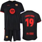 FC Barcelona 2024-25 prémium második számú gyerek szurkolói mez szerelés - Lamine Yamal 19 - 14 éves