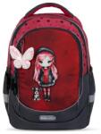 Belmil Geantă de școală, cu fermoar, BELMIL "Leisure Plus Ladybug Girl", pește pisică 338-87/10 (338-87/10)