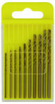Donau Elektronik HSS Fém spirálfúró készlet 1.3 mm, 1.4 mm, 1.5 mm, 1.5 mm, 1.8 mm, 2.0 mm, 2.2 mm, 2.3 mm, 2.4 mm, 2.5 mm DIN 338 Hengeres (HSS-CO-225)