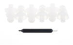 Shure EATFL1-6 három pár szilikon "harang" fül-illeszték
