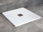 Radaway Kios C 90x90 cm szögletes öntöttmárvány zuhanytálca, fehér KC9090-53 (KC9090-53)
