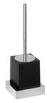 Bemeta Sapho BEMETA GAMMA fali WC-kefetartó, 125x386x105mm, króm/fekete 145413092 (145413092)