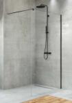 NEW TRENDY Velio Black Walk-in zuhanyfal 120 cm D-0145B (D-0145B)