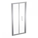 Geberit GEO 85-90 cm összecsukható ajtó, ezüstözött 560.126. 00.2 (560.126.00.2)
