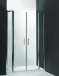 Roltechnik Tower Line TDN2/1400 zuhanyajtó (136-141 cm, ezüst, transparent, 721-1400000-01-02) (721-1400000-01-02)