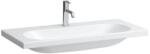 Laufen Lua mosdó 100x46 cm, egy csaplyukkal, túlfolyó nélkül, alsó felülete csiszolt LCC felülettel H8160894001561 (H8160894001561)