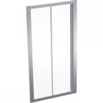 Geberit GEO 95-100 cm tolóajtó, ezüstözött 560.133. 00.2 (560.133.00.2)