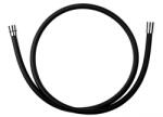 Novaservis zuhanycső, fekete BLACK/150, 5 (BLACK/150,5)