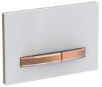 Geberit Sigma50 nyomólap, vörösarany/fehér 115.670. 11.2 (115.670.11.2)