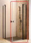 Radaway Nes Black KDD II 80 J zuhanykabin (egyik ajtó) 10031080-54-01R (10031080-54-01R)