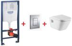 GROHE Rapid SL falsík alatti wc tartály komplett szett SZP-GR91 (38528001, 38732000, Roca-A346477000, Roca-A80147200B) (SZP-GR91)