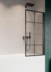 Radaway Nes Black PNJ I 90 Factory J kádparaván 10011090-54-55R (10011090-54-55R) - szaniterplaza