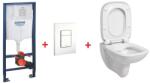 GROHE Rapid SL falsík alatti wc tartály komplett szett SZP-GR62 (38528001, 38732SH0, Roca-A34699L000, Roca-A8019D2004) (SZP-GR62)
