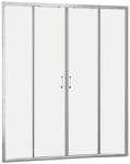 Roltechnik Lega Line LLD4/1400 zuhanyajtó (brillant, transparent, 574-1400000-00-02) (574-1400000-00-02)