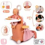 Smoby Baby Nurse: 3 в 1 бебешки център с колелца куфар (7600220392)