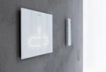 Duravit DuraSystem A2 érintésmentes nyomólap, fehér üveg WD5003012000 (WD5003012000) - szaniterplaza