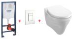 GROHE Rapid SL falsík alatti wc tartály komplett szett SZP-GR49 (38528001, 38732SH0, Alföldi-706819R1, Alföldi-87809501) (SZP-GR49)