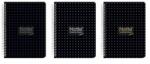 Notte Caiet Notte A4 100 file dictando spira coperta PP Negru Caiet A4 100 file dictando spira coperta PP Negru (ASD60478) - vexio