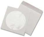 Intern Set 25 plicuri cu fereastra CD traditional alb 124 x 124 mm (PCDS25) - vexio