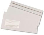 Intern Set 25 plicuri corespondenta DL autoadeziv alb 110 x 220 mm (PDLAUTOFERSTS25) - vexio