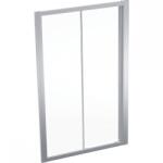 Geberit GEO 115-120 cm tolóajtó, ezüstözött 560.153. 00.2 (560.153.00.2)