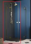 Radaway Essenza Pro Gold PDD 100 B zuhanykabin (egy ajtó), balos 10095100-09-01L (10095100-09-01L)