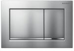 Geberit Omega30 kétmennyiséges öblítésű működtető nyomólap matt króm easy-to-clean bevonattal, fényes króm 115.080. JQ. 1 (115.080.JQ.1)
