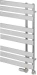 Radeco BRUNO 1 T CR design fürdőszobai radiátor (270 W, króm, 860x500 mm) (BRUNO 1 T CR)