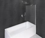POLYSAN Sapho POLYSAN MODULAR SHOWER 100 cm kádparaván, króm BMS1-100 (BMS1-100)