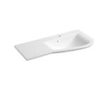 Roltechnik Opal 90x44, 5 cm öntött műmárvány mosdó, jobbos UME-OP-90-92-P (UME-OP-90-92-P)