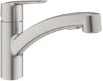 GROHE Start egykaros mosogatócsaptelep kihúzható zuhanyfejjel supersteel 30531DC1 (30531DC1)