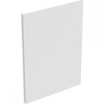 Geberit Selnova Square oldalsó burkolat aszimmetrikus fürdőkádhoz, 41.5x58x3cm, fényes fehér 554.894. 01.1 (554.894.01.1)