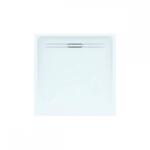 Geberit Sestra szögletes zuhanytálca 90 x 90 cm, sturkturált pala, fehér 550.250. 00.2 (550.250.00.2)