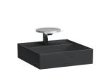 Laufen KARTELL BY LAUFEN 46x46 cm kézmosó, fényes fekete H8183310201111 (H8183310201111)