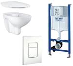 GROHE Rapid SL Projekt falsík alatti wc tartály komplett szett SZP-GR18 (38840000, 38732SH0, 39427000, 39493000) (SZP-GR18)