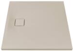 MARMY Loft öntött márvány zuhanytálca 80x80 cm, Armani Beige 80 7974 80 80 55 (80 7974 80 80 55)