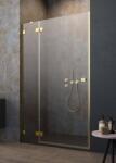 Radaway Essenza Pro Gold DWJ 110 B zuhanyajtó, arany színű zsanér 10099110-09-01L (10099110-09-01L)