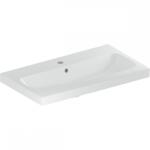 Geberit iCon Light mosdó, rövidített kivitel, 75x42cm, csaplyukkal és túlfolyóval, fehér 501.842. 00.1 (501.842.00.1)