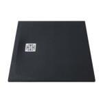 MARMY Dolomite öntött márvány zuhanytálca 80x80 cm, CAVALLI BLACK 80 7638 80 80 54 (80 7638 80 80 54)