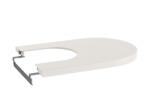 Roca Inspira Round lassú záródású SUPRALIT bidé fedél, beige A80652265B (A80652265B)