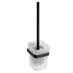 Bemeta Sapho BEMETA NERO WC kefetartó, fekete kefével, 93x385x127mm, fekete 135013010 (135013010)