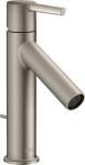 Hansgrohe Hansgrohe AXOR Starck egykaros mosdócsaptelep 100 automata leeresztővel CoolStart, rozsdamentes acél hatású 10007800 (10007800)